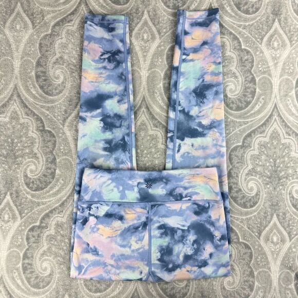 Athleta Girl High Rise Printed Chit Chat Leggings - Picture 2 of 4